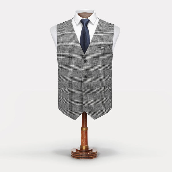Three-pieces suit Arthur Glen check - Tweed