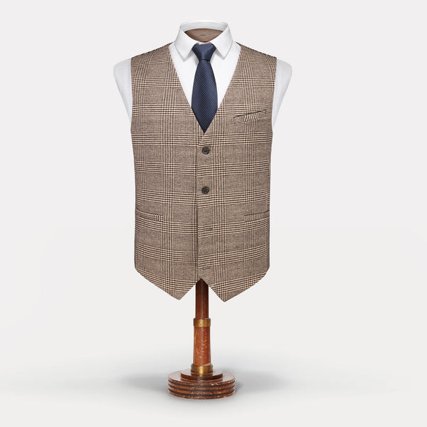 Three-pieces suit Arthur Glen check - Tweed