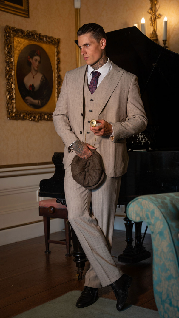 Costume trois pièces Tommy Beige