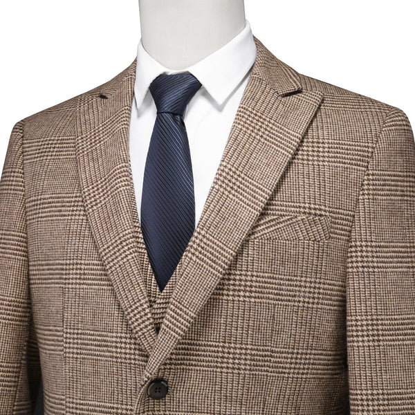 Three-pieces suit Arthur Glen check - Tweed