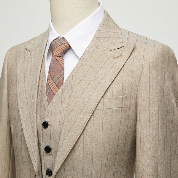 Three-pieces suit Tommy Beige
