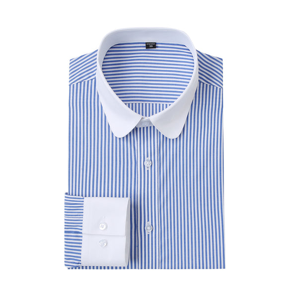 <tc>Chemise - Authentique Tommy Bleue et Blanche</tc>