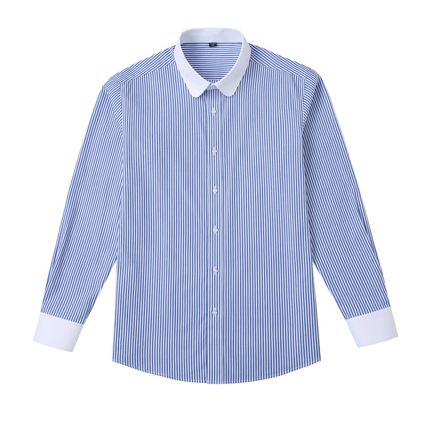 <tc>Chemise - Authentique Tommy Bleue et Blanche</tc>