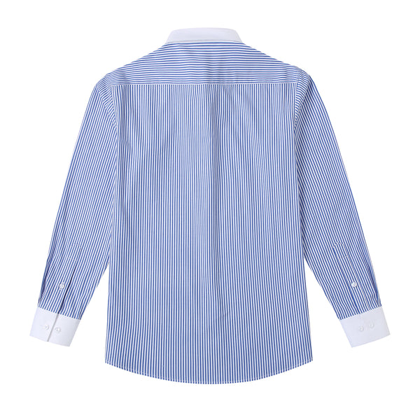 <tc>Chemise - Authentique Tommy Bleue et Blanche</tc>