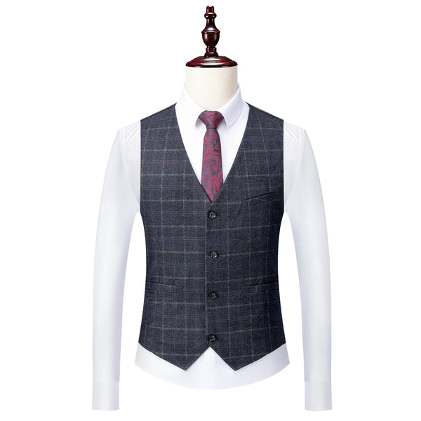 Vest of the Suit Shelby Navy Blue