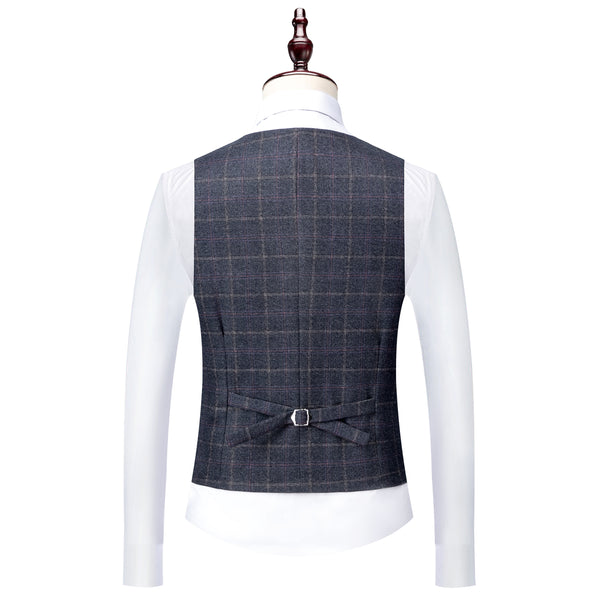 Vest of the Suit Shelby Navy Blue